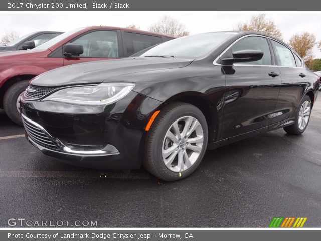 2017 Chrysler 200 Limited in Black