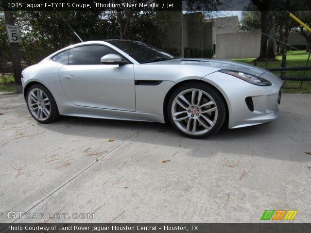 2015 Jaguar F-TYPE S Coupe in Rhodium Silver Metallic