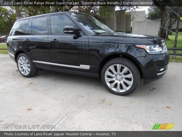 2016 Land Rover Range Rover Supercharged in Santorini Black Metallic