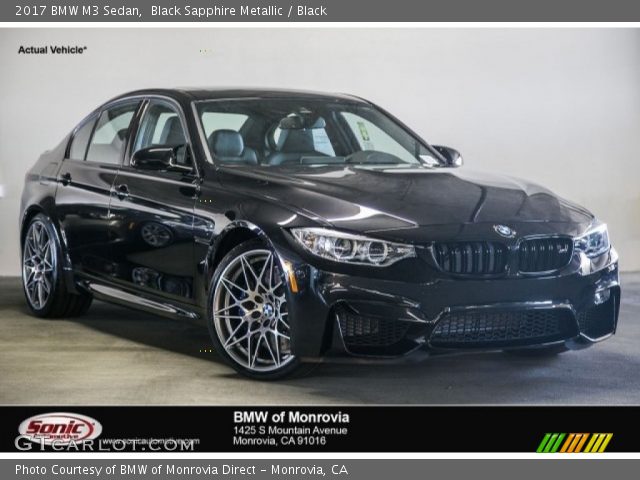 2017 BMW M3 Sedan in Black Sapphire Metallic