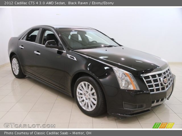 2012 Cadillac CTS 4 3.0 AWD Sedan in Black Raven