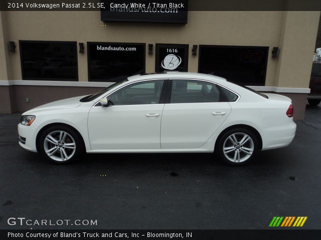 2014 Volkswagen Passat 2.5L SE in Candy White