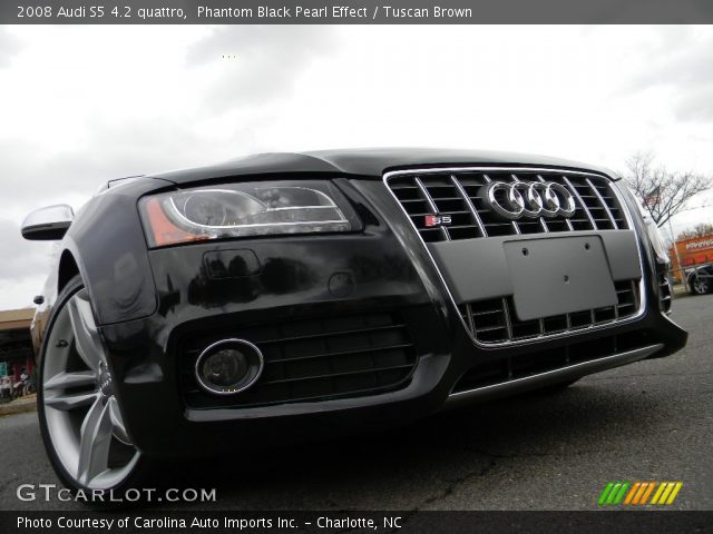 2008 Audi S5 4.2 quattro in Phantom Black Pearl Effect