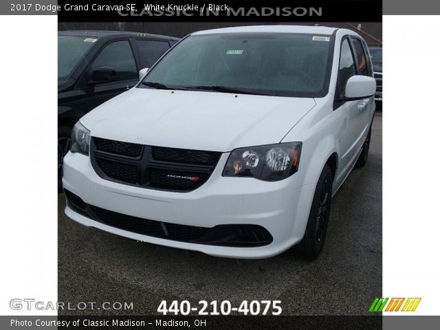 2017 Dodge Grand Caravan SE in White Knuckle