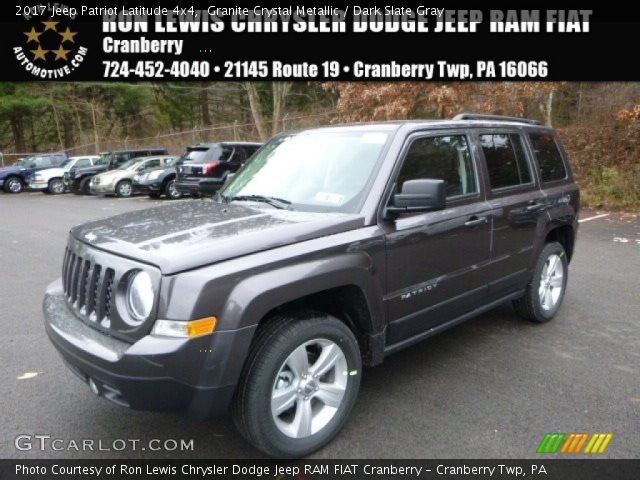 2017 Jeep Patriot Latitude 4x4 in Granite Crystal Metallic