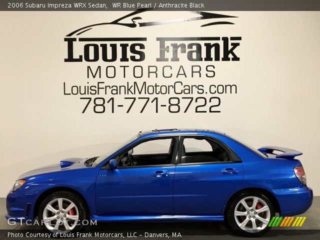 2006 Subaru Impreza WRX Sedan in WR Blue Pearl