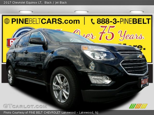 2017 Chevrolet Equinox LT in Black