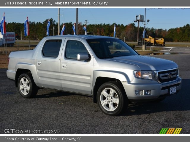 2010 Honda Ridgeline RTL in Alabaster Silver Metallic