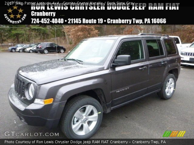 2017 Jeep Patriot Latitude 4x4 in Granite Crystal Metallic