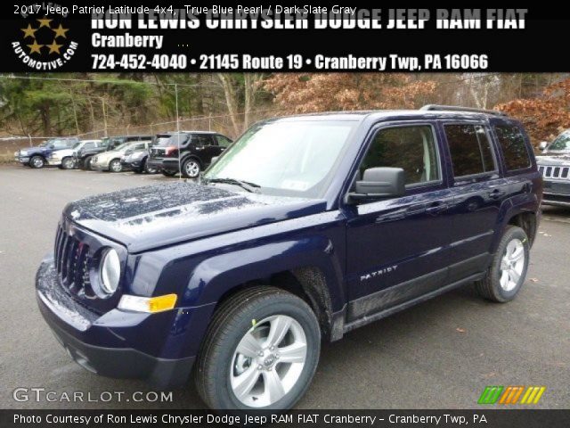 2017 Jeep Patriot Latitude 4x4 in True Blue Pearl