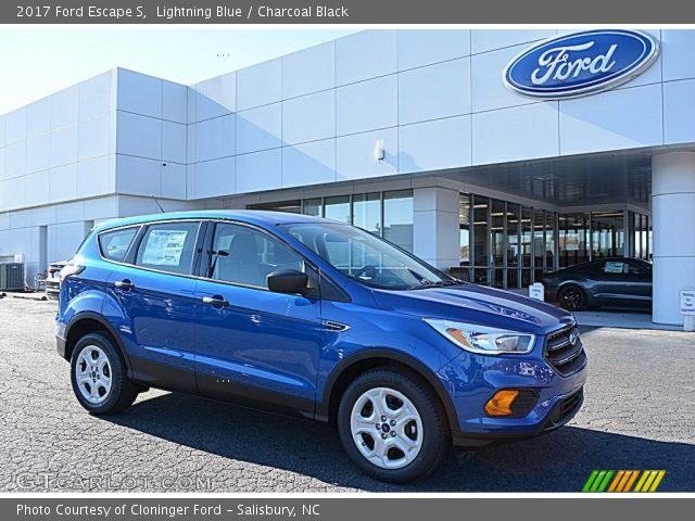 2017 Ford Escape S in Lightning Blue