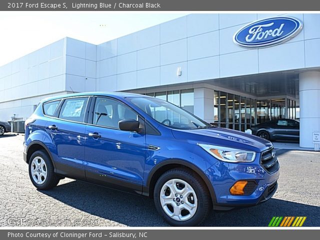 2017 Ford Escape S in Lightning Blue