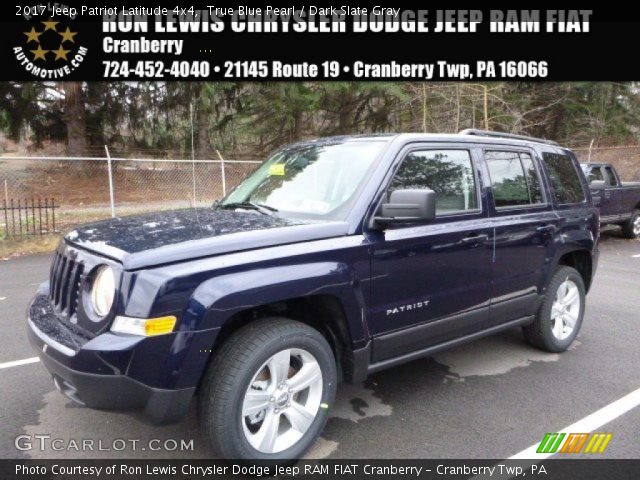 2017 Jeep Patriot Latitude 4x4 in True Blue Pearl