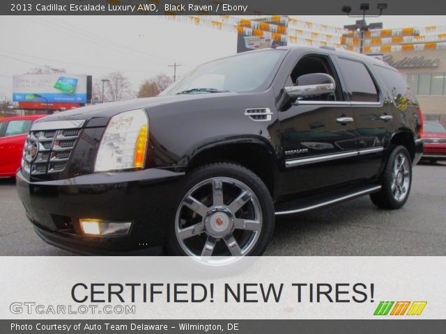 2013 Cadillac Escalade Luxury AWD in Black Raven