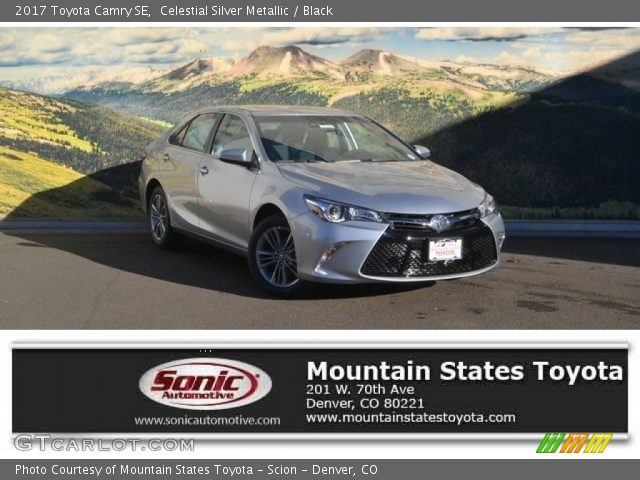 2017 Toyota Camry SE in Celestial Silver Metallic