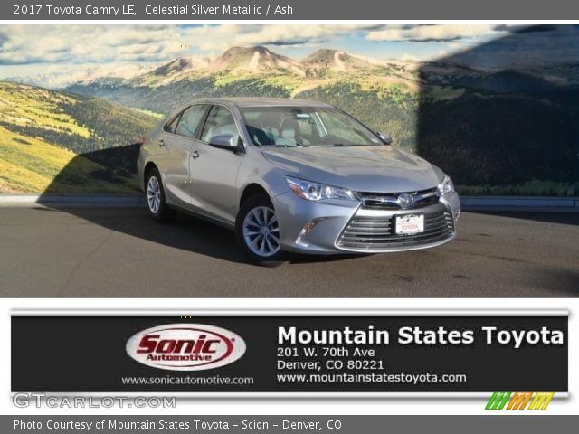 2017 Toyota Camry LE in Celestial Silver Metallic