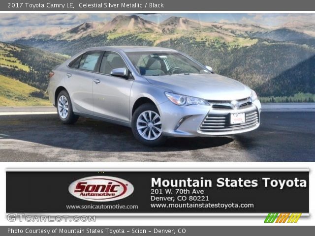 2017 Toyota Camry LE in Celestial Silver Metallic