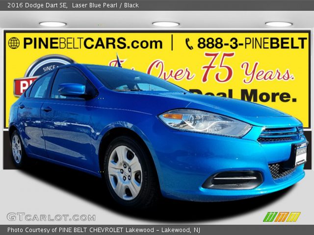 2016 Dodge Dart SE in Laser Blue Pearl