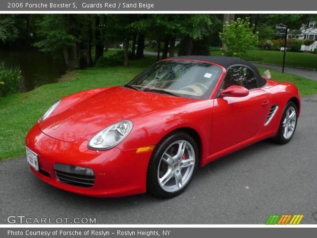 2006 Porsche Boxster S in Guards Red