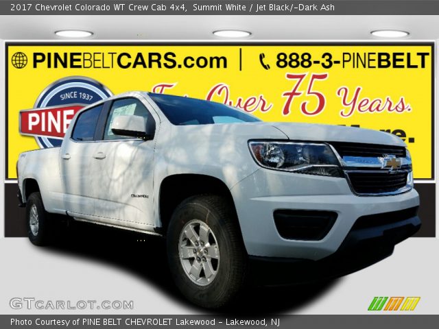 2017 Chevrolet Colorado WT Crew Cab 4x4 in Summit White