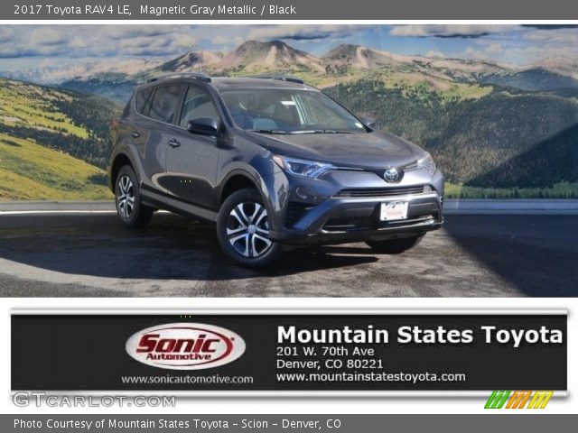 2017 Toyota RAV4 LE in Magnetic Gray Metallic