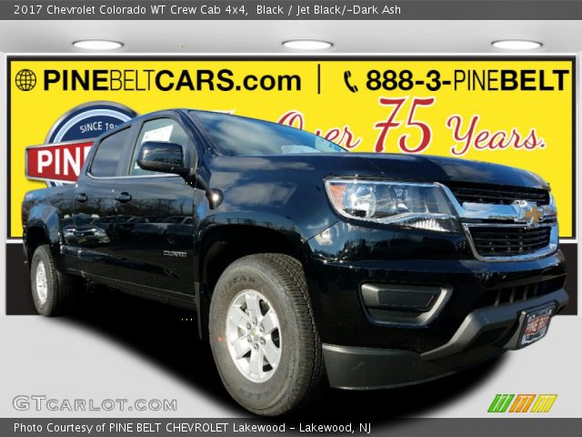 2017 Chevrolet Colorado WT Crew Cab 4x4 in Black