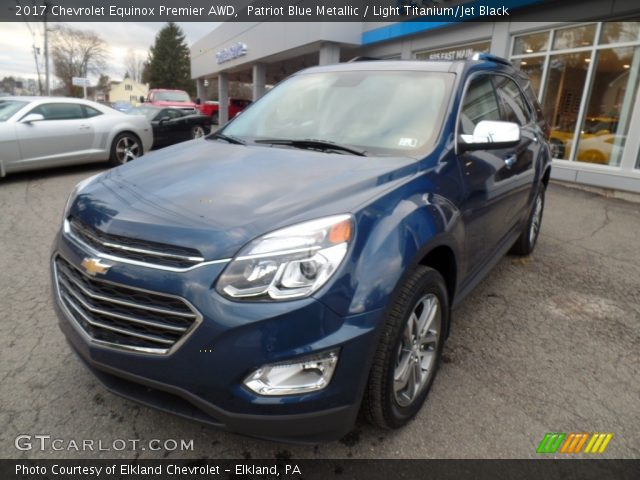 2017 Chevrolet Equinox Premier AWD in Patriot Blue Metallic