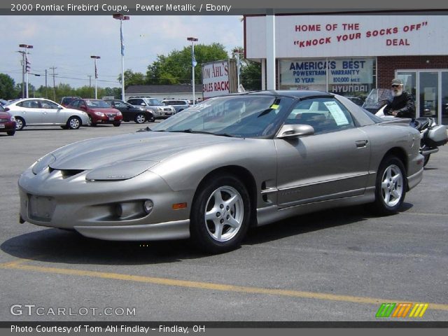 2000 Pontiac Firebird Coupe in Pewter Metallic