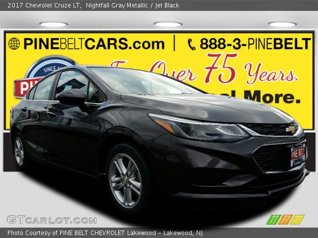 2017 Chevrolet Cruze LT in Nightfall Gray Metallic