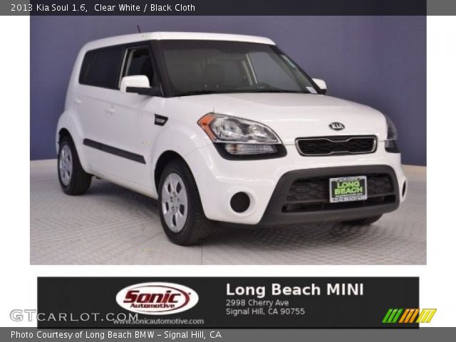 2013 Kia Soul 1.6 in Clear White