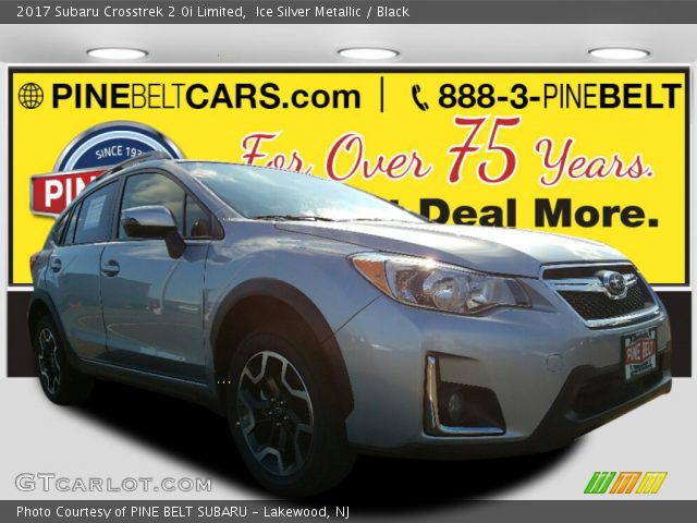 2017 Subaru Crosstrek 2.0i Limited in Ice Silver Metallic