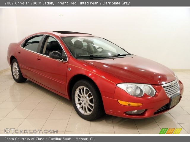 2002 Chrysler 300 M Sedan in Inferno Red Tinted Pearl