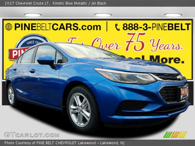 2017 Chevrolet Cruze LT in Kinetic Blue Metallic