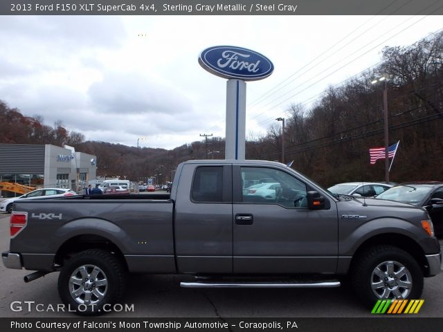 2013 Ford F150 XLT SuperCab 4x4 in Sterling Gray Metallic