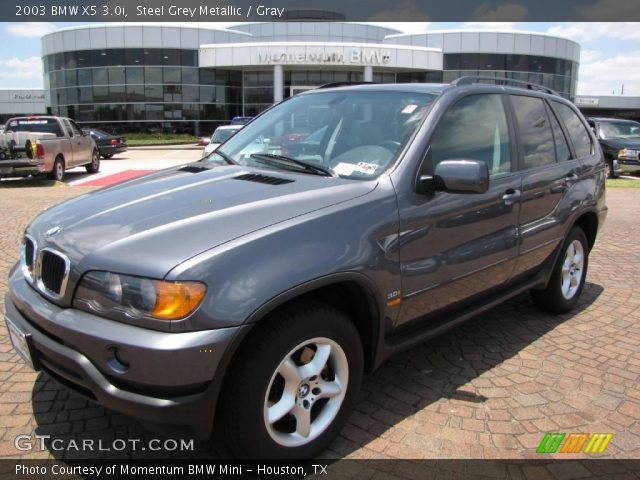 2003 BMW X5 3.0i in Steel Grey Metallic