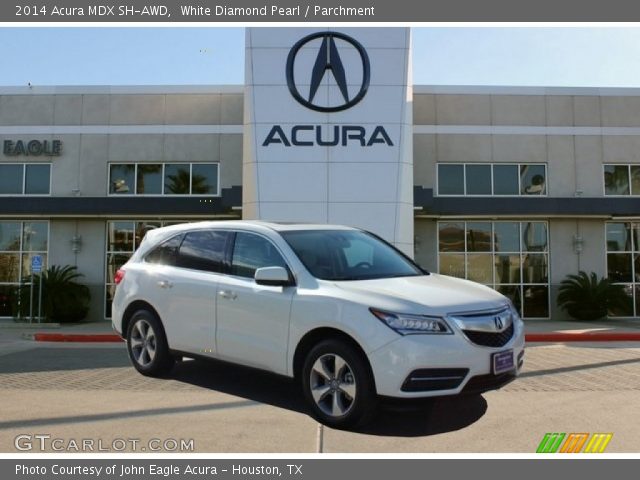2014 Acura MDX SH-AWD in White Diamond Pearl