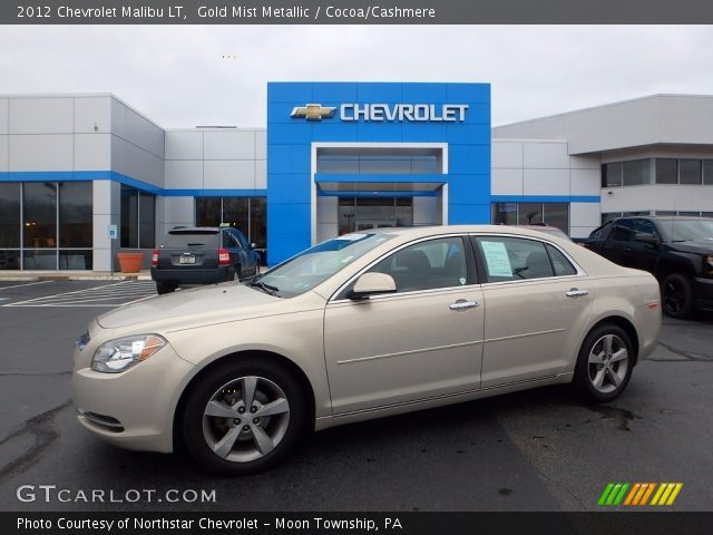 2012 Chevrolet Malibu LT in Gold Mist Metallic