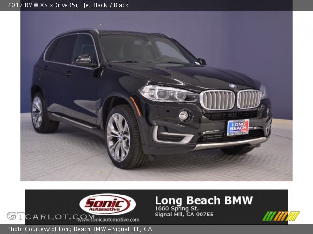 2017 BMW X5 xDrive35i in Jet Black