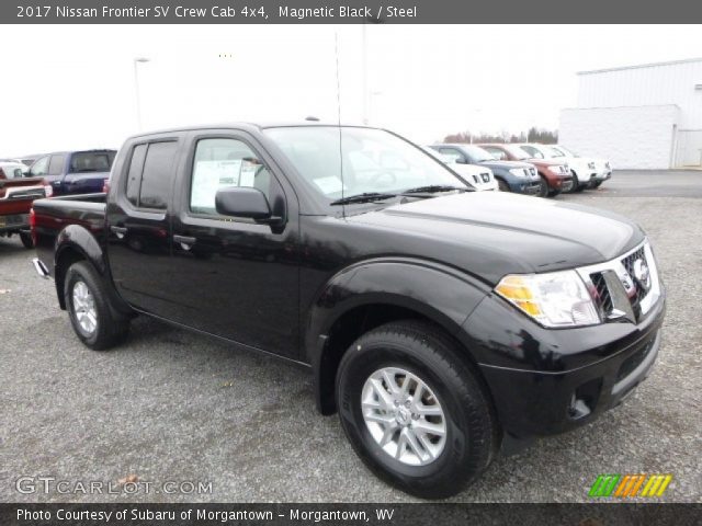 2017 Nissan Frontier SV Crew Cab 4x4 in Magnetic Black