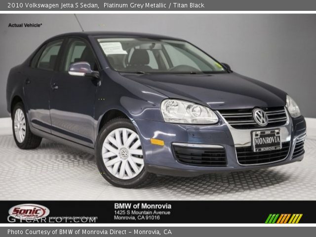 2010 Volkswagen Jetta S Sedan in Platinum Grey Metallic
