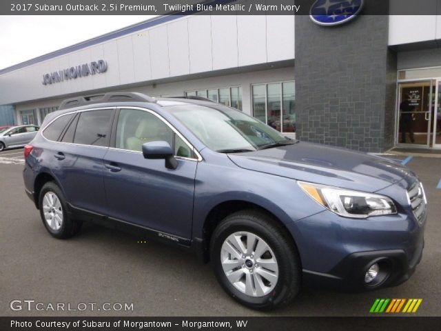2017 Subaru Outback 2.5i Premium in Twilight Blue Metallic
