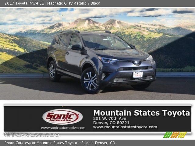 2017 Toyota RAV4 LE in Magnetic Gray Metallic