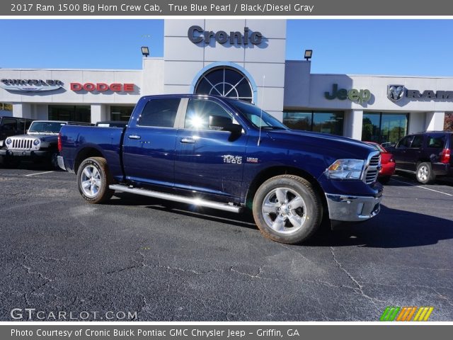 2017 Ram 1500 Big Horn Crew Cab in True Blue Pearl