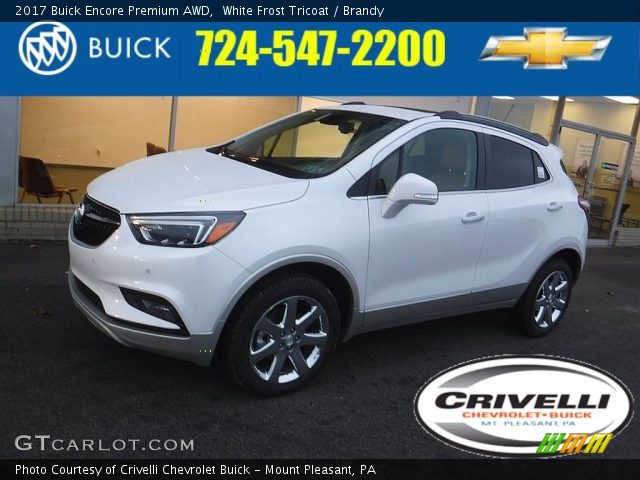 2017 Buick Encore Premium AWD in White Frost Tricoat