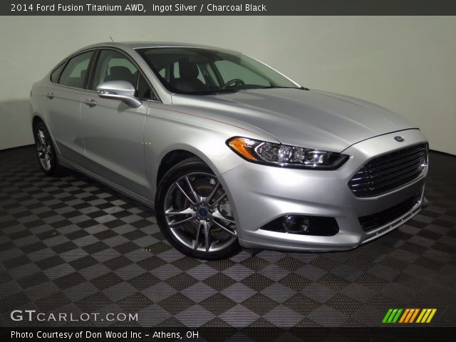 2014 Ford Fusion Titanium AWD in Ingot Silver