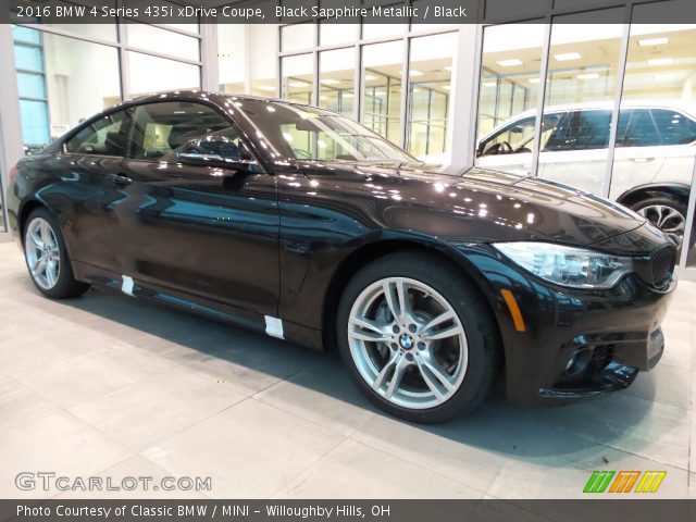 2016 BMW 4 Series 435i xDrive Coupe in Black Sapphire Metallic