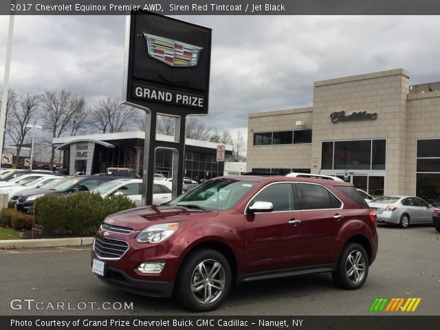 2017 Chevrolet Equinox Premier AWD in Siren Red Tintcoat