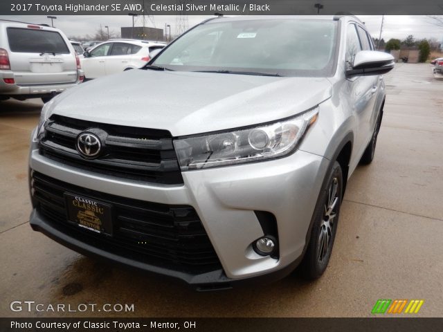 2017 Toyota Highlander SE AWD in Celestial Silver Metallic