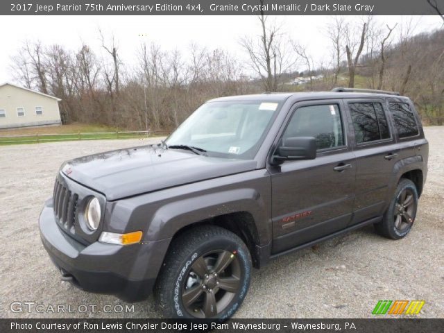 2017 Jeep Patriot 75th Anniversary Edition 4x4 in Granite Crystal Metallic