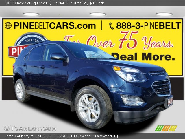 2017 Chevrolet Equinox LT in Patriot Blue Metallic